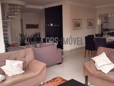 Apartamento cobertura duplex à venda com 330m² 3 suítes 3 vagas no condomínio monte verde no paraíso