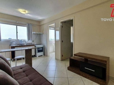 Apartamento com 1 dormitório para alugar, 32 m² por r$ 1.614,14/mês - portão - curitiba/pr