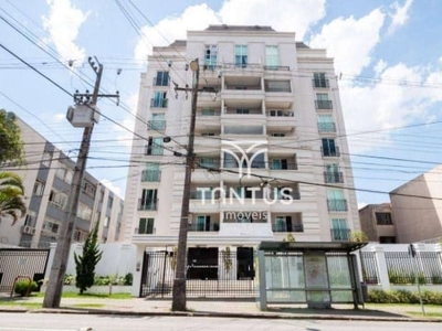 Apartamento com 1 dormitório para alugar, 42 m² por r$ 3.669,88/mês - alto da rua xv - curitiba/pr