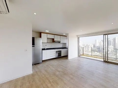 Apartamento com 1 dormitório para alugar, 55 m² por R$5.500 ao mês, mais encargos - Vila M