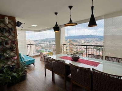 Apartamento com 4 dormitórios 1 suíte à venda, 137 m² por r$ 1.199.000 - vila rosália - guarulhos/sp