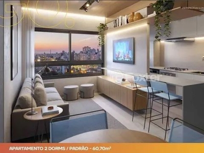 Apartamento para venda possui 61 metros quadrados com 2 quartos em Cidade Baixa - Porto Al