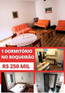 Apartamento para venda possui 80 metros quadrados com 1 quarto em Boqueirão - Praia Grande