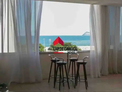 Apartamento TEMPORADA em copacabana com vista para o mar 3 suítes