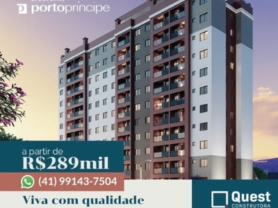 Apartamentos com 2 quartos no centro de pinhais