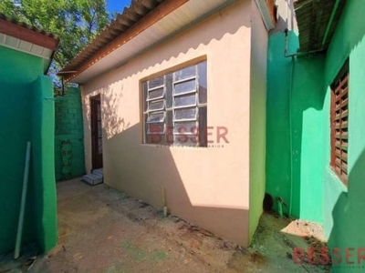 Casa com 1 dormitório para alugar, 40 m² por r$ 660,00/mês - paraíso - sapucaia do sul/rs