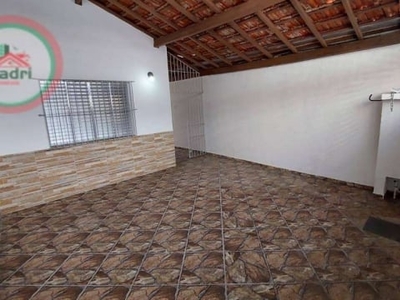 Casa com 2 dormitórios à venda, 92 m² por r$ 390.000 - vila assunção - praia grande/sp