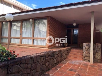 Casa com 4 dormitórios, 308 m² - venda por r$ 1.600.000,00 ou aluguel por r$ 8.341,15/mês - alto da boa vista - ribeirão preto/sp