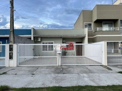 Casa em condomínio fechado com 2 quartos à venda em balneário gaivotas, matinhos , 65 m2 por r$ 270.000