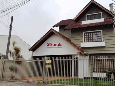 Casa em condomínio fechado com 4 quartos à venda na rua engenheiro bernardino d'oliveira, cajuru, curitiba, 184 m2 por r$ 1.400.000