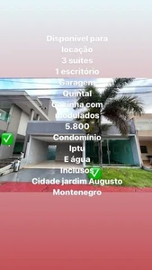 Casa para aluguel possui 200 metros quadrados com 3 quartos em Castanheira - Belém - Pará
