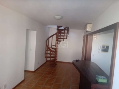 Cobertura para venda - 121.74m², 3 dormitórios, sendo 1 suites, 2 vagas - cristal