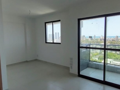 Flat 1 quarto na boa vista 32m² com armários aquecedor, lazer completo vista panorâmica