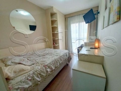 Flat em são caetano contendo 18m² 1 dormitório e 1 vaga disponível para locação.