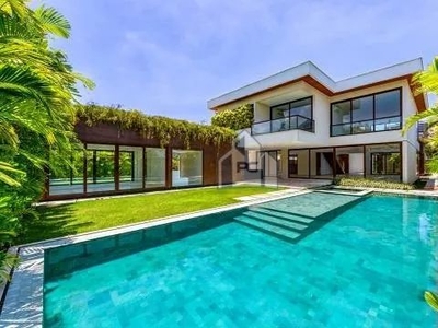 Incrível mansão com 5 suítes, 1300 m², à venda por R$ 13.500.000 - Barra da Tijuca - Rio d