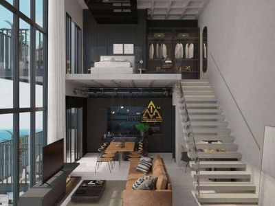 Loft com 1 dormitório à venda, 62 m² por r$ 802.684 - balneário pereque - porto belo/sc