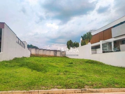 Terreno à venda, 525 m² - condomínio chácara ondina - sorocaba/sp