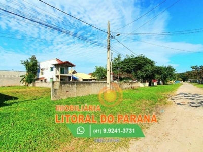 Terreno à venda no bairro shangri-la - pontal do paraná/pr