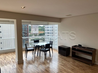 Apartamento à venda em Brooklin com 75 m², 1 quarto, 1 suíte, 1 vaga