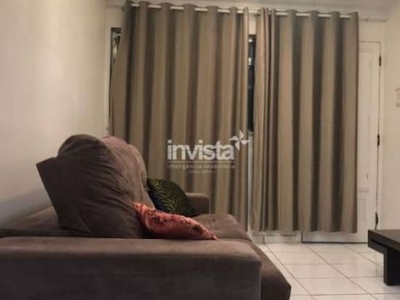 Apartamento de 2 dormitórios mobiliado em santos