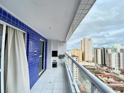 Apartamento em Campo da Aviação, Praia Grande/SP de 89m² 2 quartos à venda por R$ 544.000,00