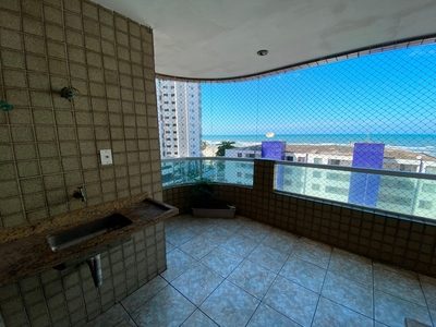 Apartamento em Campo da Aviação, Praia Grande/SP de 98m² 2 quartos à venda por R$ 437.000,00