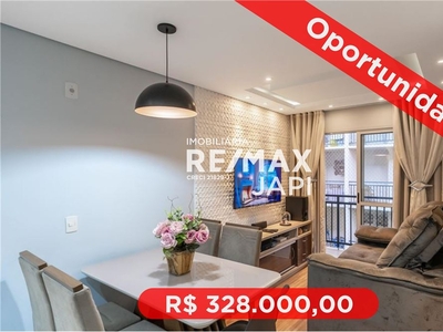 Apartamento em Medeiros, Jundiaí/SP de 60m² 2 quartos à venda por R$ 327.000,00