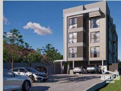 Apartamento garden com 2 dormitórios à venda, 51 m² por r$ 294.900,00 - bom jesus - são josé dos pinhais/pr