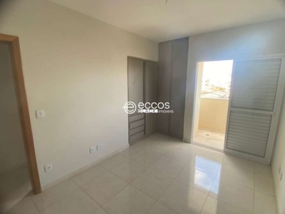 Apartamento para aluguel, 3 quartos, 1 suíte, 2 vagas, santa mônica - uberlândia/mg