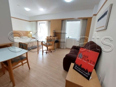 Apartamento paulista classic 28m² 1 dorm 1 vaga na consolação para locação.