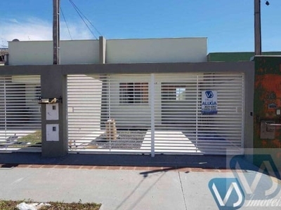 Casa com 3 dormitórios para alugar, 90 m² por r$ 1.350,00/mês - jardim monte sinai - londrina/pr