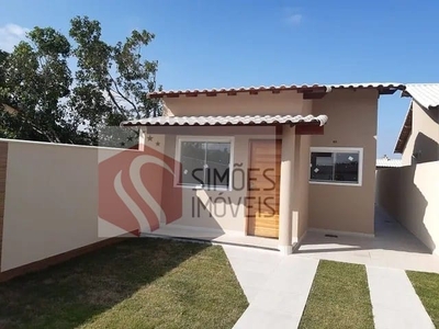 Casa em Barroco (Itaipuaçu), Maricá/RJ de 80m² 2 quartos à venda por R$ 399.000,00