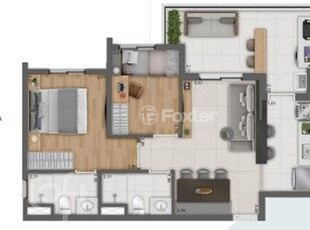 Apartamento 2 dorms à venda Rua Comendador Elias Assi, Caxingui - São Paulo