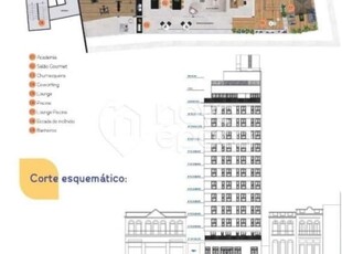 Apartamento com 1 quarto à venda na rua riachuelo, centro, rio de janeiro, 31 m2 por r$ 299.880
