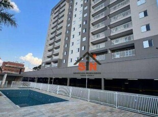 Apartamento com 2 dormitórios para alugar, 57 m² por r$ 2.200,00/mês - vila nova bonsucesso - guarulhos/sp