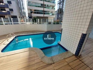Apartamento em Canto do Forte, Praia Grande/SP de 60m² 1 quartos à venda por R$ 359.000,00