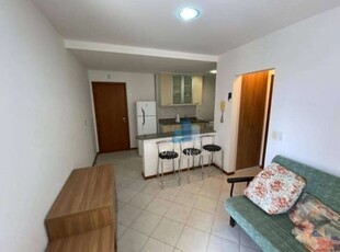 Apartamento mobiliado com 1 quarto para alugar, 46 m², aluguel por r$ 2500,00/mês - santa lúcia - vitória/es