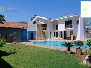 Casa de condomínio com 4 suítes, 680 m² - aluguel por r$ 10.440/mês ou venda por r$ 2.300.000- rancho dirce - sorocaba/sp
