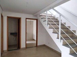 Cobertura com 2 dormitórios, 95 m² - venda por r$ 480.000,00 ou aluguel por r$ 2.567,00/mês - vila alto de santo andré - santo andré/sp