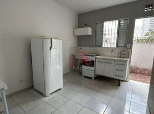 Kitnet com 1 dormitório para alugar, 15 m² por r$ 1.172,00/mês - vila gomes - são paulo/sp