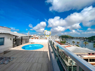 Penthouse em Centro, Cabo Frio/RJ de 165m² 3 quartos à venda por R$ 1.259.000,00