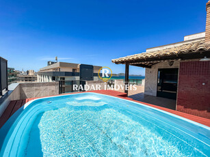 Penthouse em Vila Nova, Cabo Frio/RJ de 265m² 4 quartos à venda por R$ 1.899.000,00