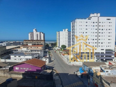 Apartamento em Vila Mirim, Praia Grande/SP de 61m² 2 quartos à venda por R$ 379.000,00