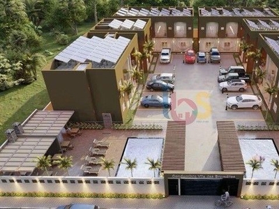 Apartamento à venda, 2 quartos, 2 suítes, 1 vaga, Village - Porto Seguro /BA