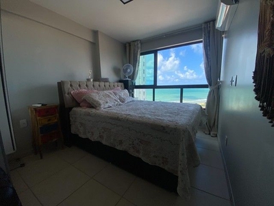 Apartamento para venda a Beira mar com 84m e uma linda vista do mar.
