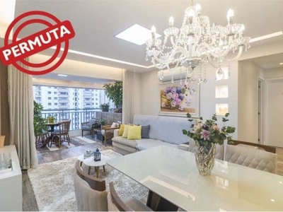 Apartamento alto padrão de 103 m², condomínio club le quartier, 3 suítes, varanda gourmet com churrasqueira, 2 vagas com depósito privativo