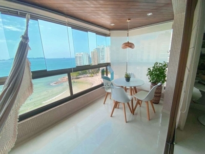 Apartamento alto padrão vista mar para venda e locação em praia no guarujá