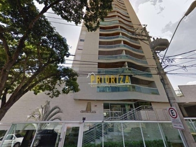 Apartamento cobertura com 4 dormitórios à venda, 195 m² por r$ 990.000 - edifício center plaza - sorocaba/sp