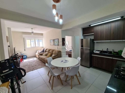 Apartamento com 1 quarto à venda na avenida bartolomeu de gusmão, aparecida, santos, 50 m2 por r$ 430.000