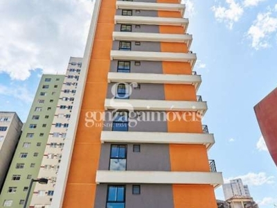 Apartamento com 1 quarto para alugar na rua riachuelo, 110, centro, curitiba por r$ 1.990